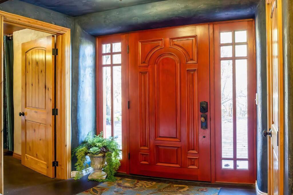 Villa European Style Straw Bale Retreat Ashland Esterno foto